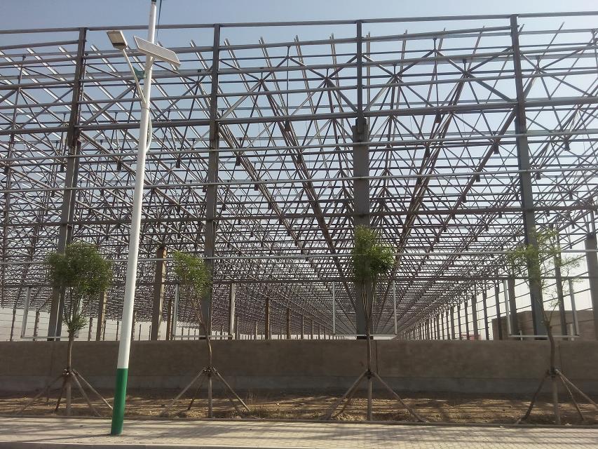 鸡西汽车工业厂房网架